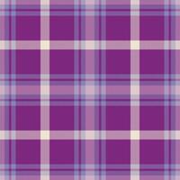 Plaid seamless pattern. Check fabric texture. textile print. vector