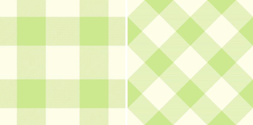 Pattern seamless of background plaid texture with a fabric textile check tartan. Set in novelty colors for latest fashion trends.