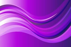 Glowing purple wavy background vector