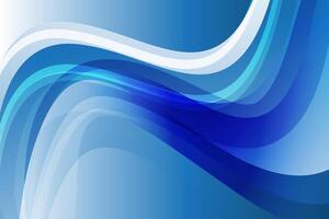 Gradient abstract wave background vector