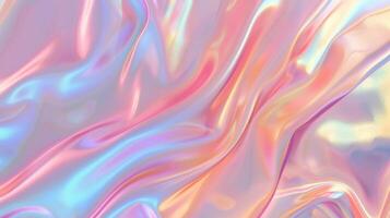 Abstract minimalism. Gradient, holographic colors. Abstract background. photo