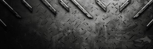 Close-Up of Textured Metal Surface With Raindrops at Sunset photo