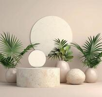 Pink And Green Product Display photo