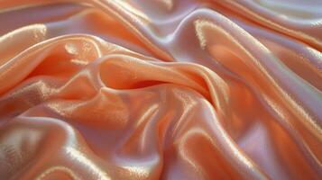 Close Up View of Pink Fabric photo