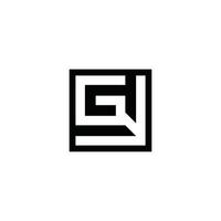 Alphabet Initials logo GY, YG, G and Y vector