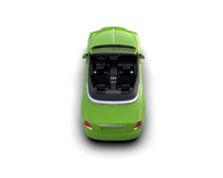 Modern car isolated on background. 3d rendering - illustration png