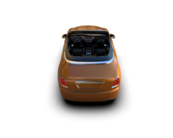 Modern car isolated on background. 3d rendering - illustration png