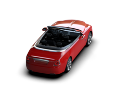 Modern car isolated on background. 3d rendering - illustration png