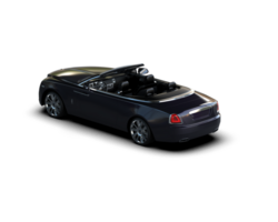 Modern car isolated on background. 3d rendering - illustration png