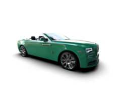 Modern car isolated on background. 3d rendering - illustration png