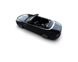 Modern car isolated on background. 3d rendering - illustration png