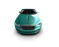 Modern car isolated on background. 3d rendering - illustration png