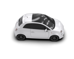 Modern car isolated on background. 3d rendering - illustration png
