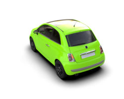 Modern car isolated on background. 3d rendering - illustration png