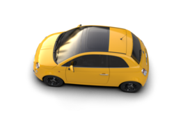 Modern car isolated on background. 3d rendering - illustration png