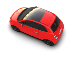 Modern car isolated on background. 3d rendering - illustration png