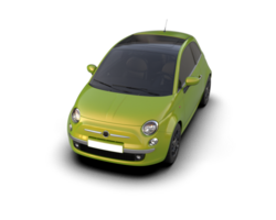 Modern car isolated on background. 3d rendering - illustration png