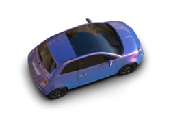 Modern car isolated on background. 3d rendering - illustration png