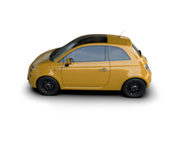 Modern car isolated on background. 3d rendering - illustration png