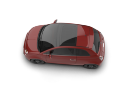 Modern car isolated on background. 3d rendering - illustration png