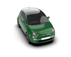 Modern car isolated on background. 3d rendering - illustration png