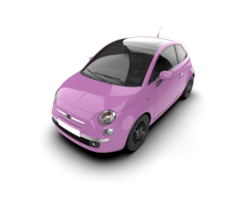 Modern car isolated on background. 3d rendering - illustration png