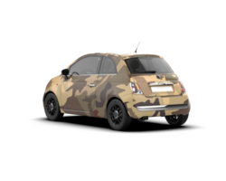 Modern car isolated on background. 3d rendering - illustration png