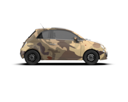 Modern car isolated on background. 3d rendering - illustration png