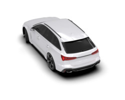 Modern car isolated on background. 3d rendering - illustration png