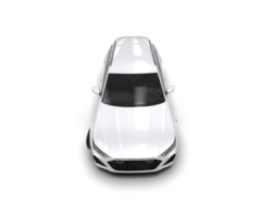 Modern car isolated on background. 3d rendering - illustration png