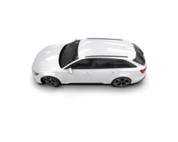 Modern car isolated on background. 3d rendering - illustration png