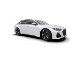 Modern car isolated on background. 3d rendering - illustration png