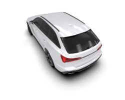 Modern car isolated on background. 3d rendering - illustration png