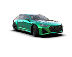 Modern car isolated on background. 3d rendering - illustration png