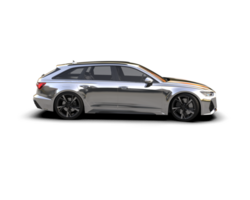 Modern car isolated on background. 3d rendering - illustration png