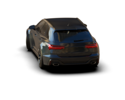 Modern car isolated on background. 3d rendering - illustration png