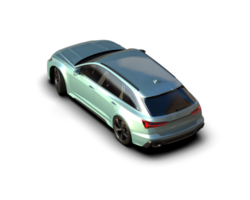 Modern car isolated on background. 3d rendering - illustration png