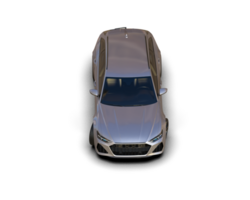 Modern car isolated on background. 3d rendering - illustration png