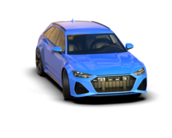 Modern car isolated on background. 3d rendering - illustration png