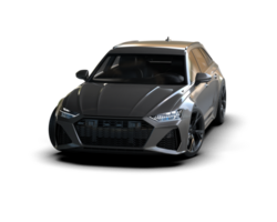Modern car isolated on background. 3d rendering - illustration png