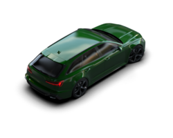 Modern car isolated on background. 3d rendering - illustration png