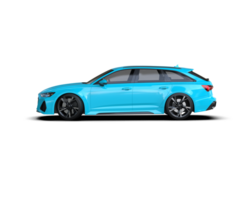 Modern car isolated on background. 3d rendering - illustration png