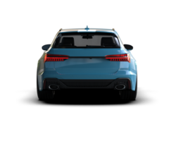 Modern car isolated on background. 3d rendering - illustration png