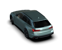 Modern car isolated on background. 3d rendering - illustration png