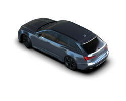 Modern car isolated on background. 3d rendering - illustration png