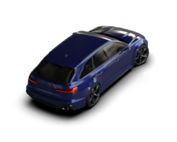 Modern car isolated on background. 3d rendering - illustration png