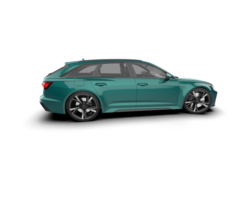 Modern car isolated on background. 3d rendering - illustration png