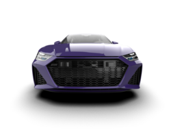 Modern car isolated on background. 3d rendering - illustration png