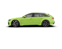 Modern car isolated on background. 3d rendering - illustration png