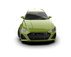 Modern car isolated on background. 3d rendering - illustration png